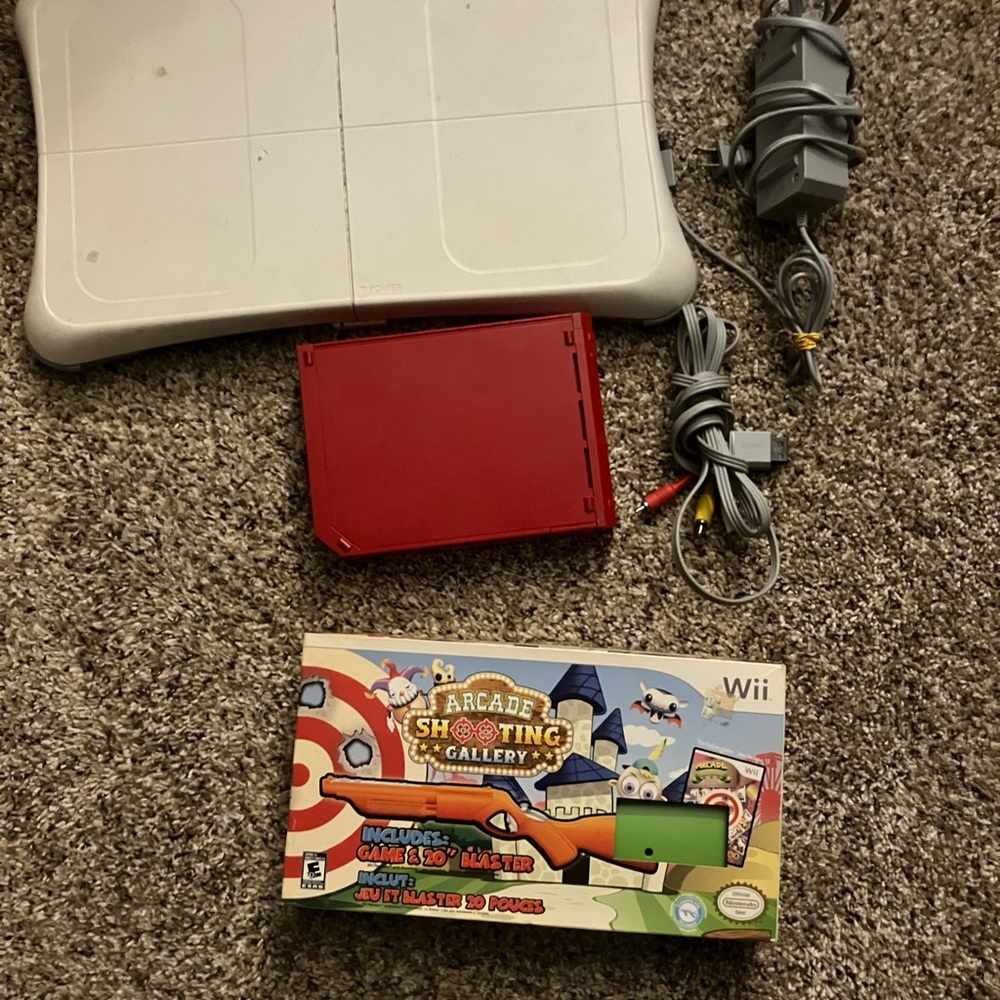 Nintendo Red Console Vibrant Gaming Experience